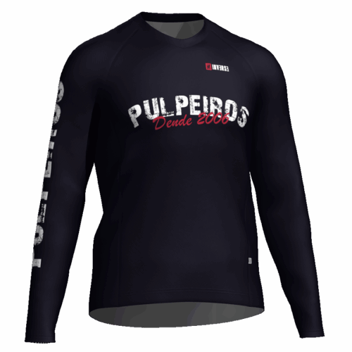 Camiseta manga larga DH NEGRA