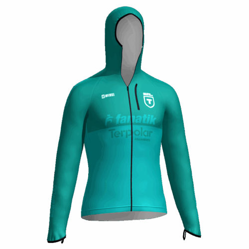 Cortavientos running con capucha KOM