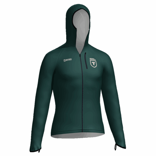 Cortavientos running con capucha KOM