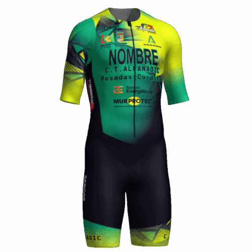 Tritraje larga distancia manga corta TERRAM