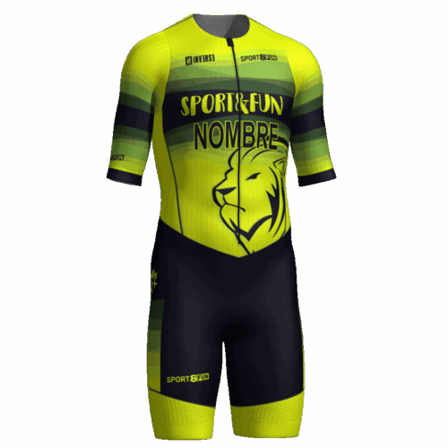 Tritraje larga distancia manga corta TERRAM