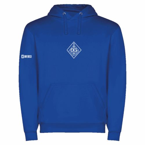 Sudadera algodón azul