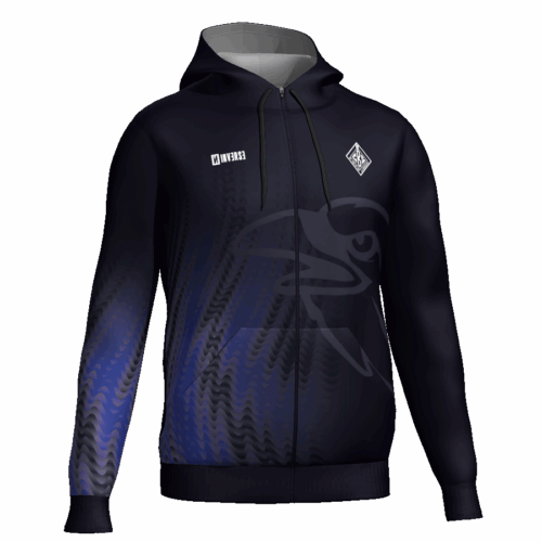 Sudadera con capucha sin cremallera CBS NEGRA
