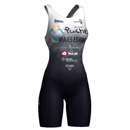 Tritraje espalda abierta TERRAM